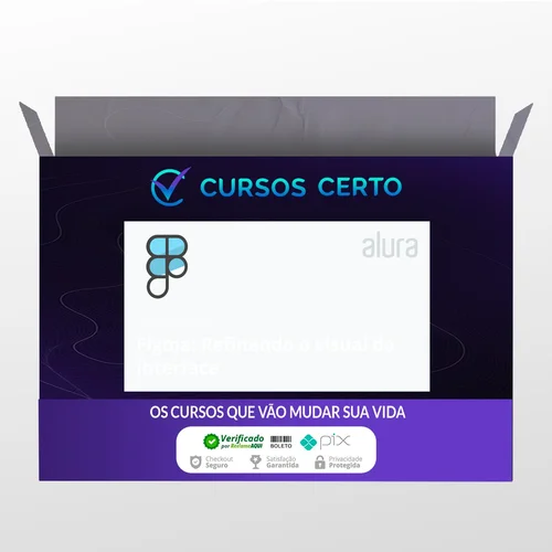 Alura: Figma, Refinando o Visual da Interface - André Lisboa