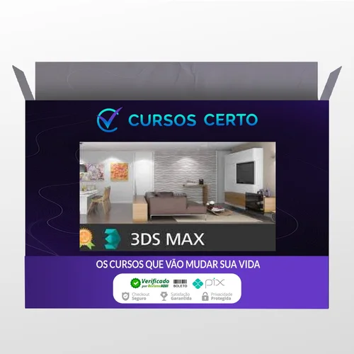 Curso 3D Studio Max - Aprenda do Zero ao Avançado - William