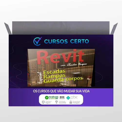 Curso Revit: Escadas, Rampas e Guarda-Corpos - Construir