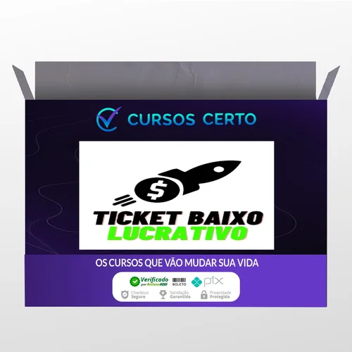 Ticket Baixo Lucrativo - Rômulo Marques