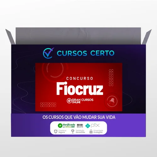 FIOCRUZ - Analista em Saúde Pública - Gestão de Produtos e Mercados 2023 (Pós-Edital) - Gran Cursos Online