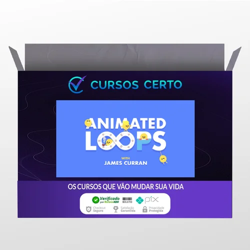 Animated Loops with James Curran - Motion Design School [INGLÊS]