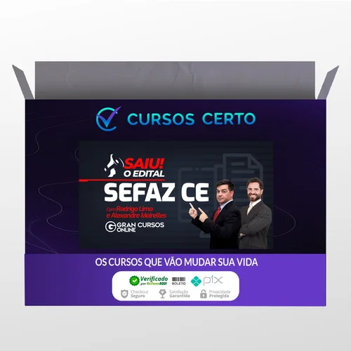 SEFAZ CE: Analista Jurídico - Gran Cursos Online