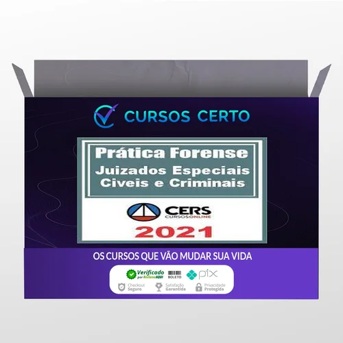 Curso de Prática Forense nos Juizados Especiais Cíveis e Criminais - CERS