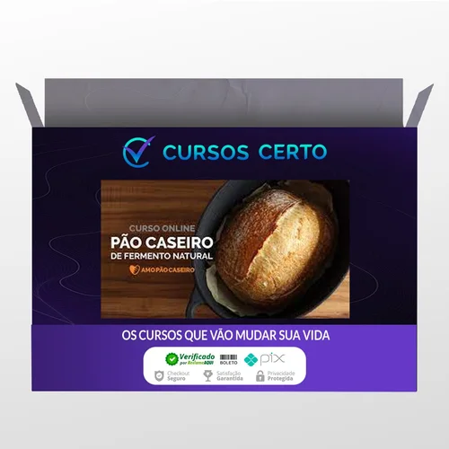 Curso Pão Caseiro com Fermentação Natural - Adriano Ribeiro