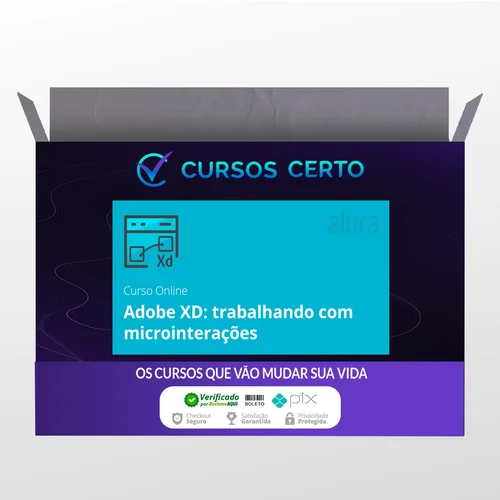 Adobe XD Trabalhando com Microinterações - Alura