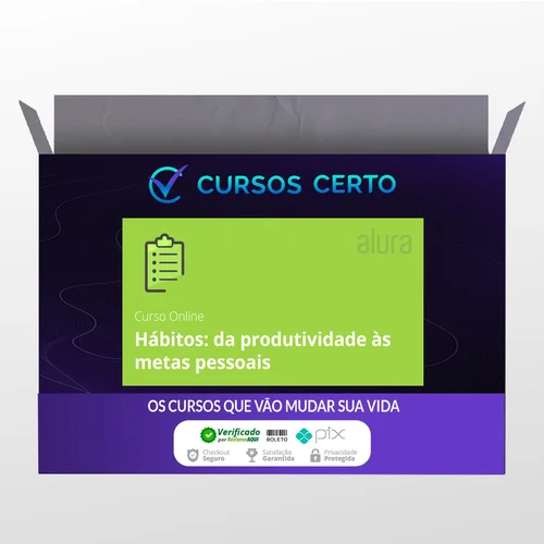 Hábitos de Produtividade para Metas Pessoais - Alura