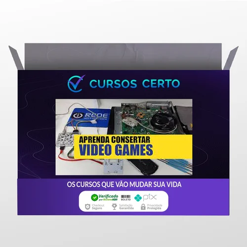 Curso Manutenção de Xbox, PS2 e PS3 - W2F Cursos