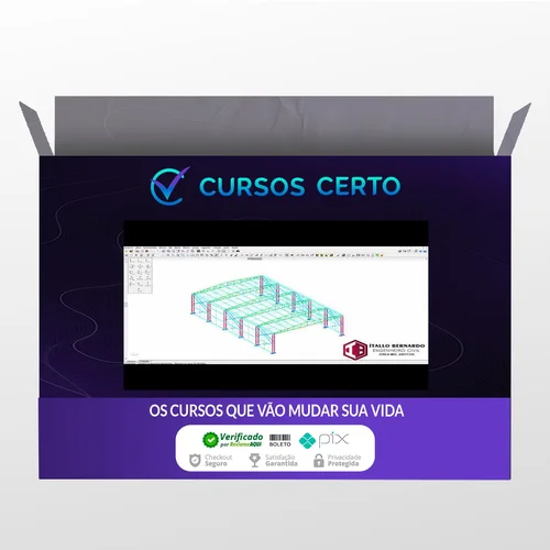 Dimensionamento de Edificio em Aço e Estruturas Mistas - Ítallo Bernardo