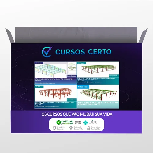 Curso Calculo e Otimização de Coberturas Metálicas - Ítallo Bernardo