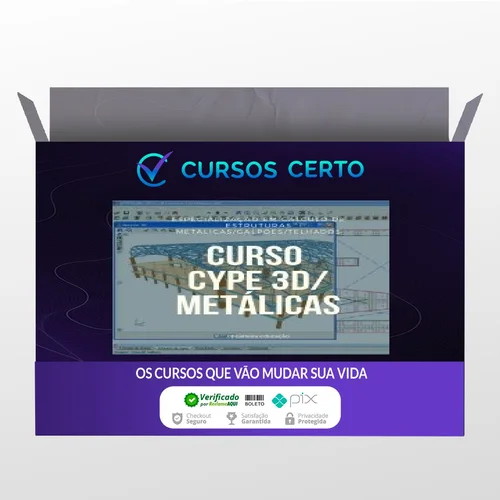 Curso Cype Metálicas 3D - Escola do Software