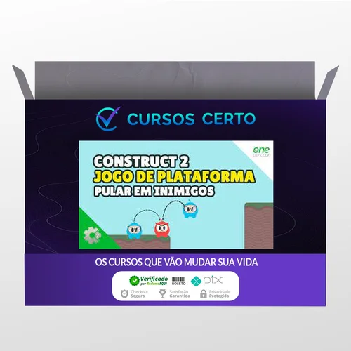 Aprenda a Criar Jogos com Construct 2: 10 Cursos em 1 - One Day Code