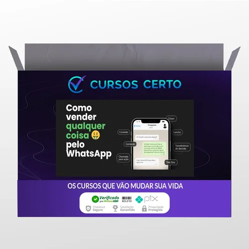 Curso Como Vender Qualquer Coisa Pelo Whatsapp - Agência de Bolso