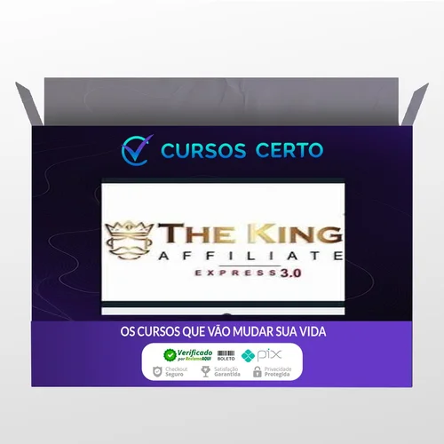 Curso The King Affiliate 3.0 - Rodrigo Gonçalves