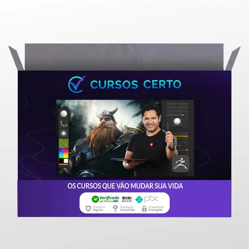 DOMESTIKA: Introdução ao Zbrush 6 cursos - Luis Alberto Gayoso Berrospi [ESPANHOL]