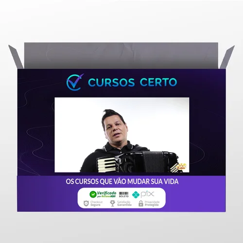 Curso de Acordeon Intermediário: Vol. 4 - Paulinho Marques