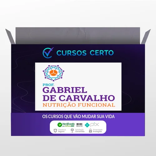 Curso de Extensão: Nutrição Funcional - Gabriel de Carvalho