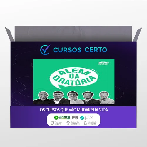 Além da Oratória: Curso de Oratória do Além da Facul - Vabo