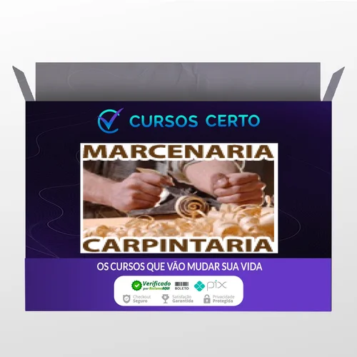 Curso Completo de Marcenaria e Carpintaria - Minas Mega Cursos Online