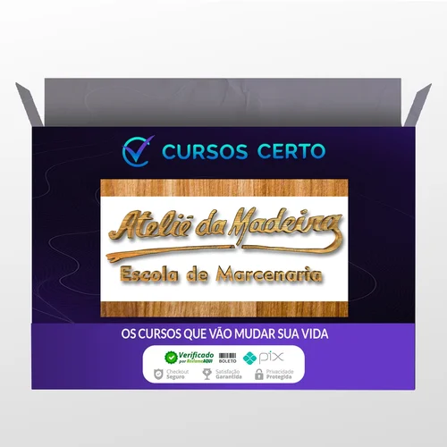 Curso Marcenaria - Atelie da Madeira