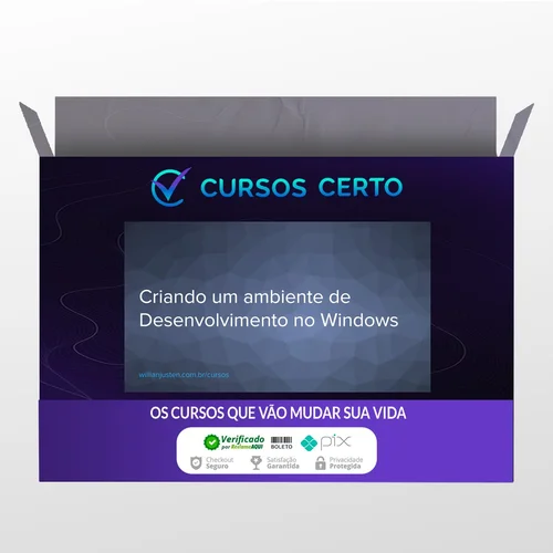 Curso Criando um Ambiente de Desenvolvimento no Windows - Willian Justen