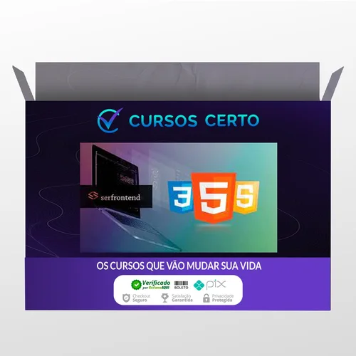 Curso Web Design Completo Html5, Css3 e JS + 5 Projetos - Daniel Tapias Morales e Serfrontend Cursos