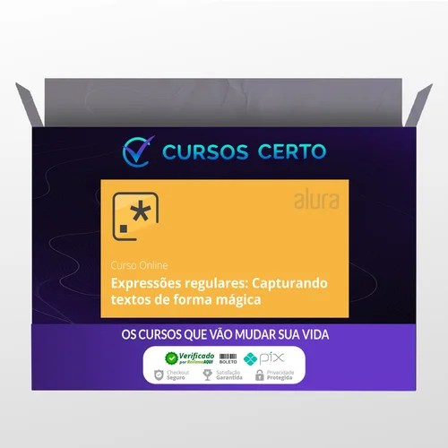 Expressões Regulares: Capturando Textos de Forma Mágica - Alura