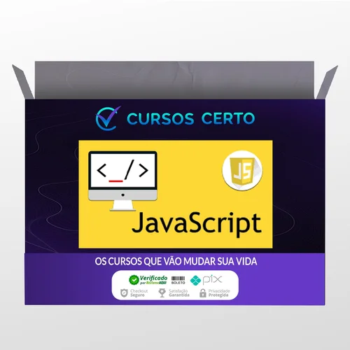 Javascript: Curso Completo com 6 Projetos Reais - Hcode