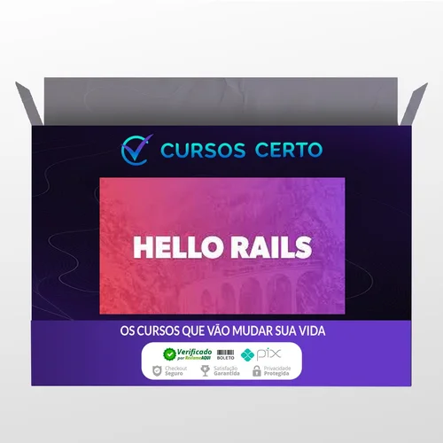 Learn and Understand Ruby On Rails 6 - Hellorails [Inglês]