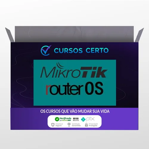 Curso Completo de Mikrotik RouterOS! Do Simples ao Avançado! - Vitor Mazuco