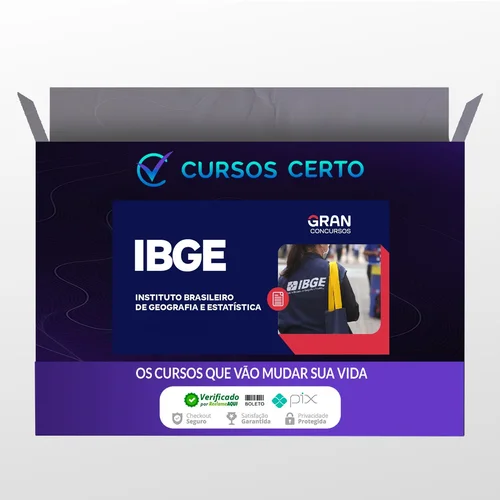 IBGE (Censo 2023): Supervisor de Coleta e Qualidade (Pós-edital) - Gran Cursos Online