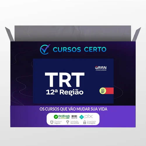 TRT 12ª Região, SC: Analista Judiciário, Área Judiciária, Sem Especialidade - Gran Cursos Online